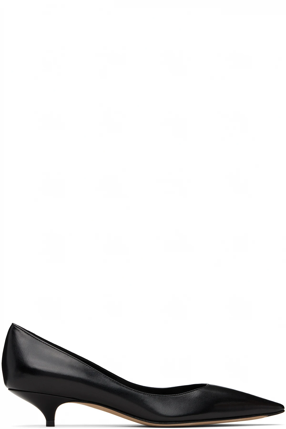 Black Liisa Kitten Two Heels