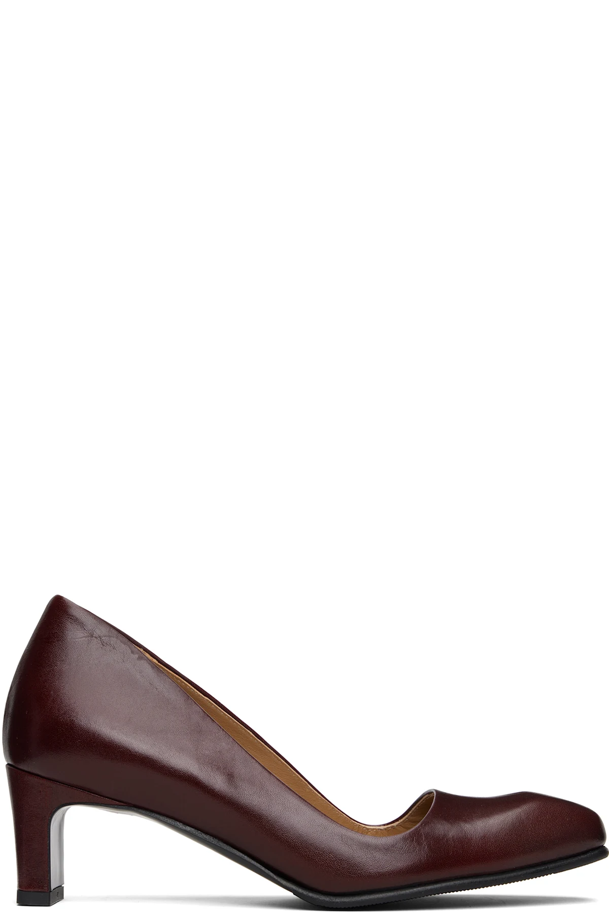 Burgundy Karasu Heels