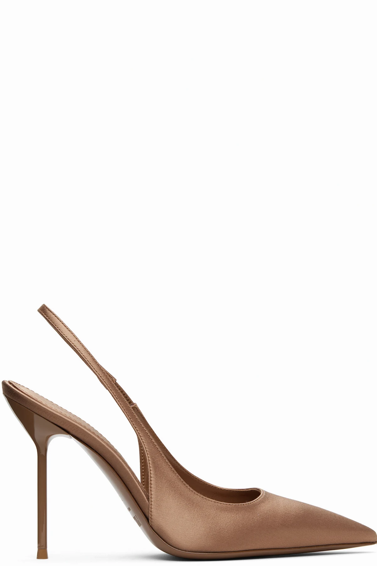 Tan Lidia Slingback Heels