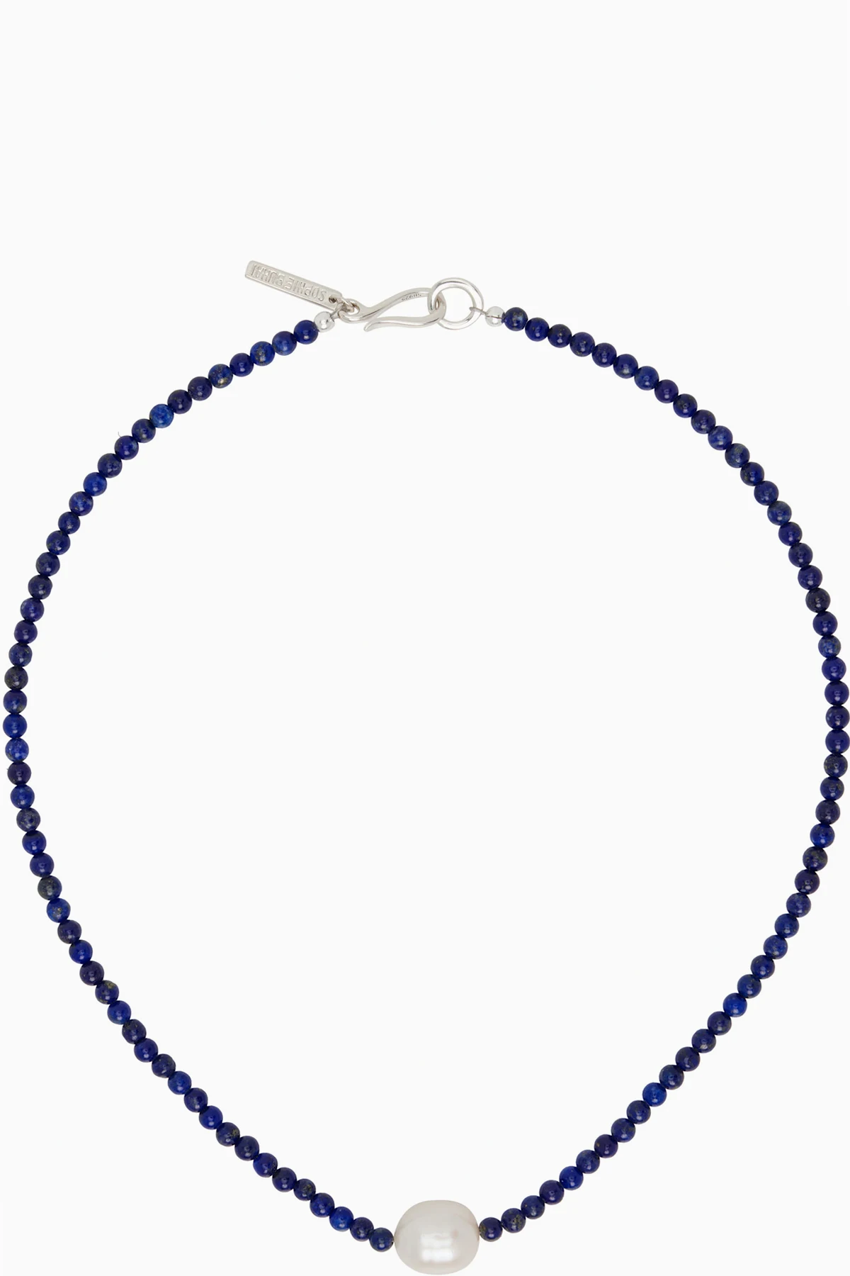 Lapis Mermaid Choker Necklace