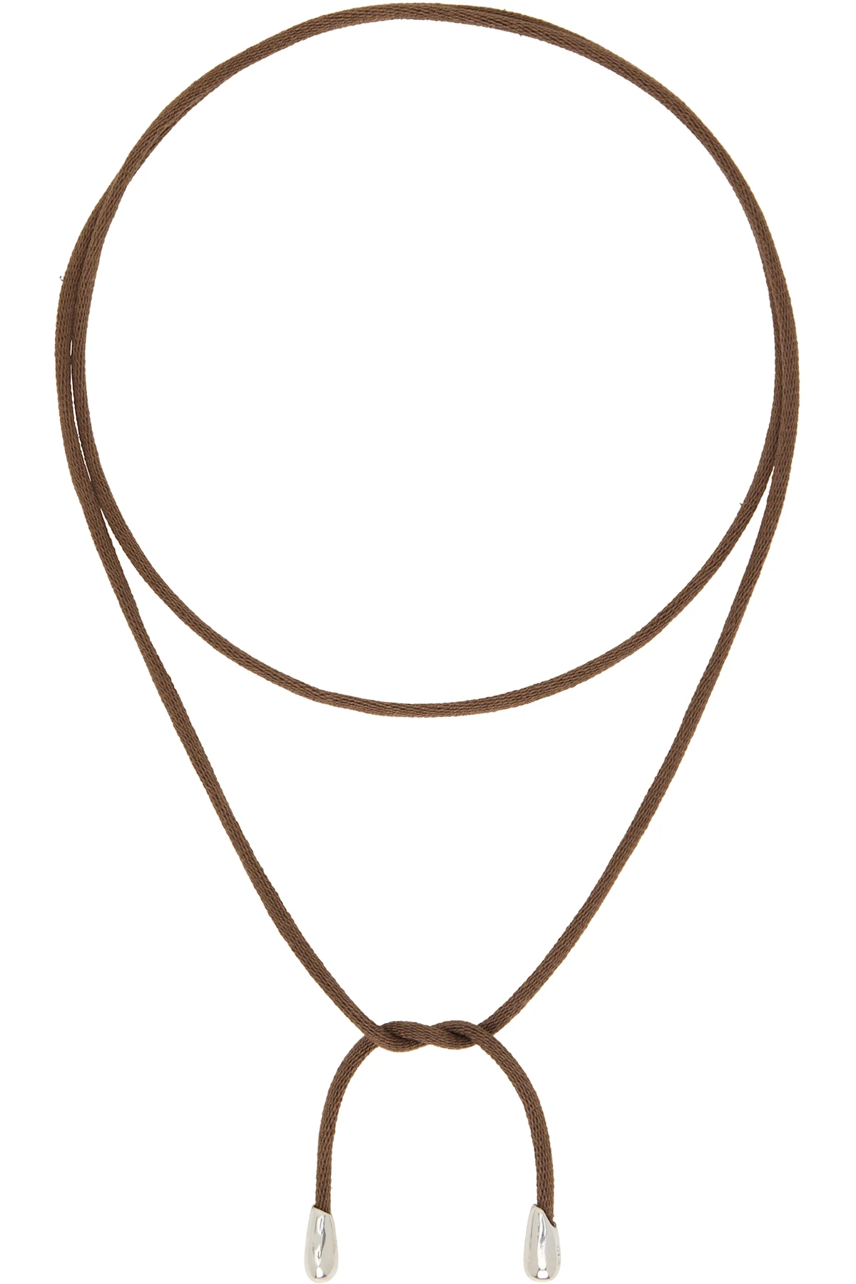 Elegant Shoelace Choker Necklace