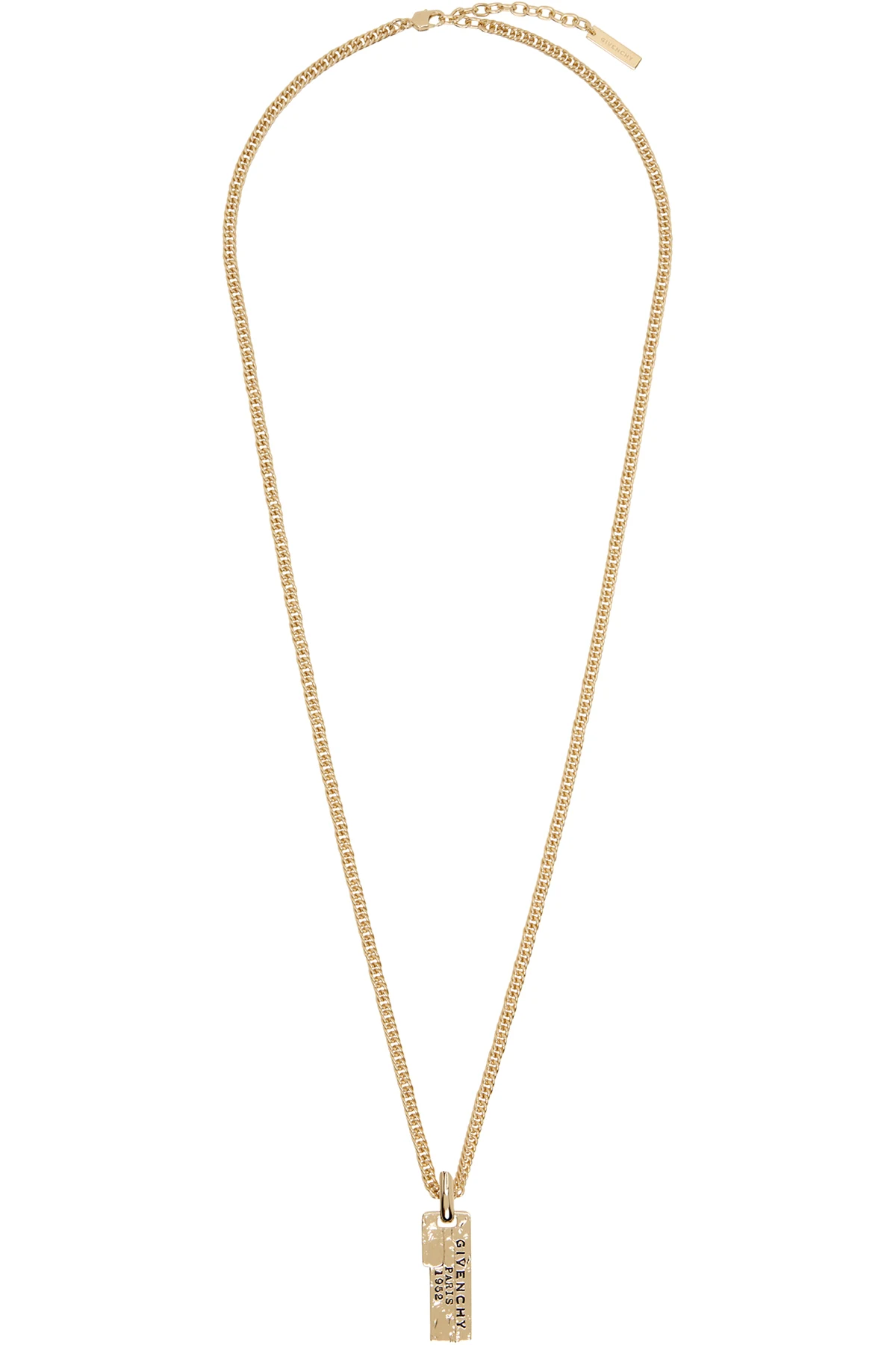 'GIVENCHY' Tape Necklace