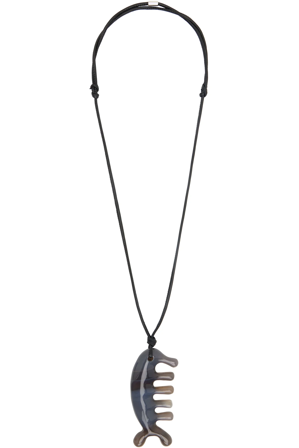 Agate Gua Sha Begula Necklace