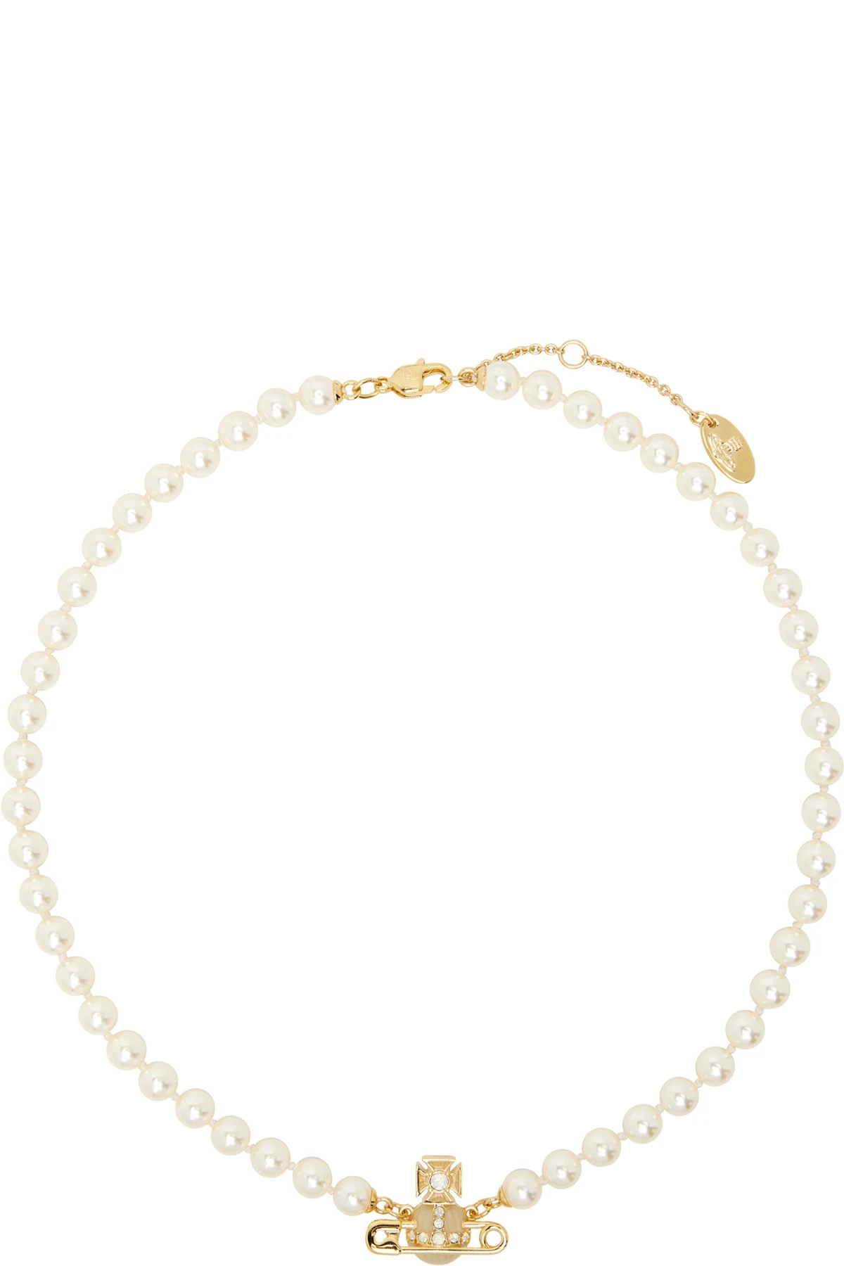 Kitty Faux-Pearl Necklace