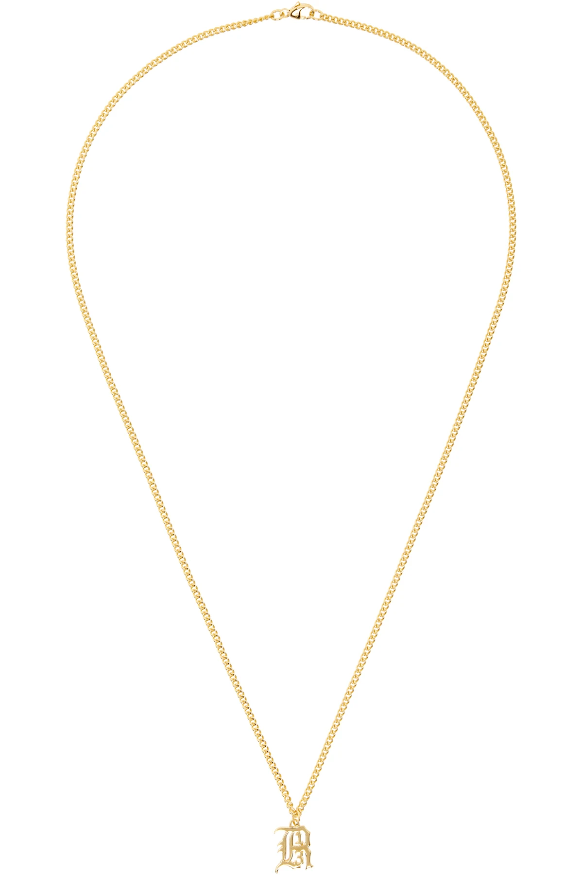 'R13' Pendant Chain Necklace