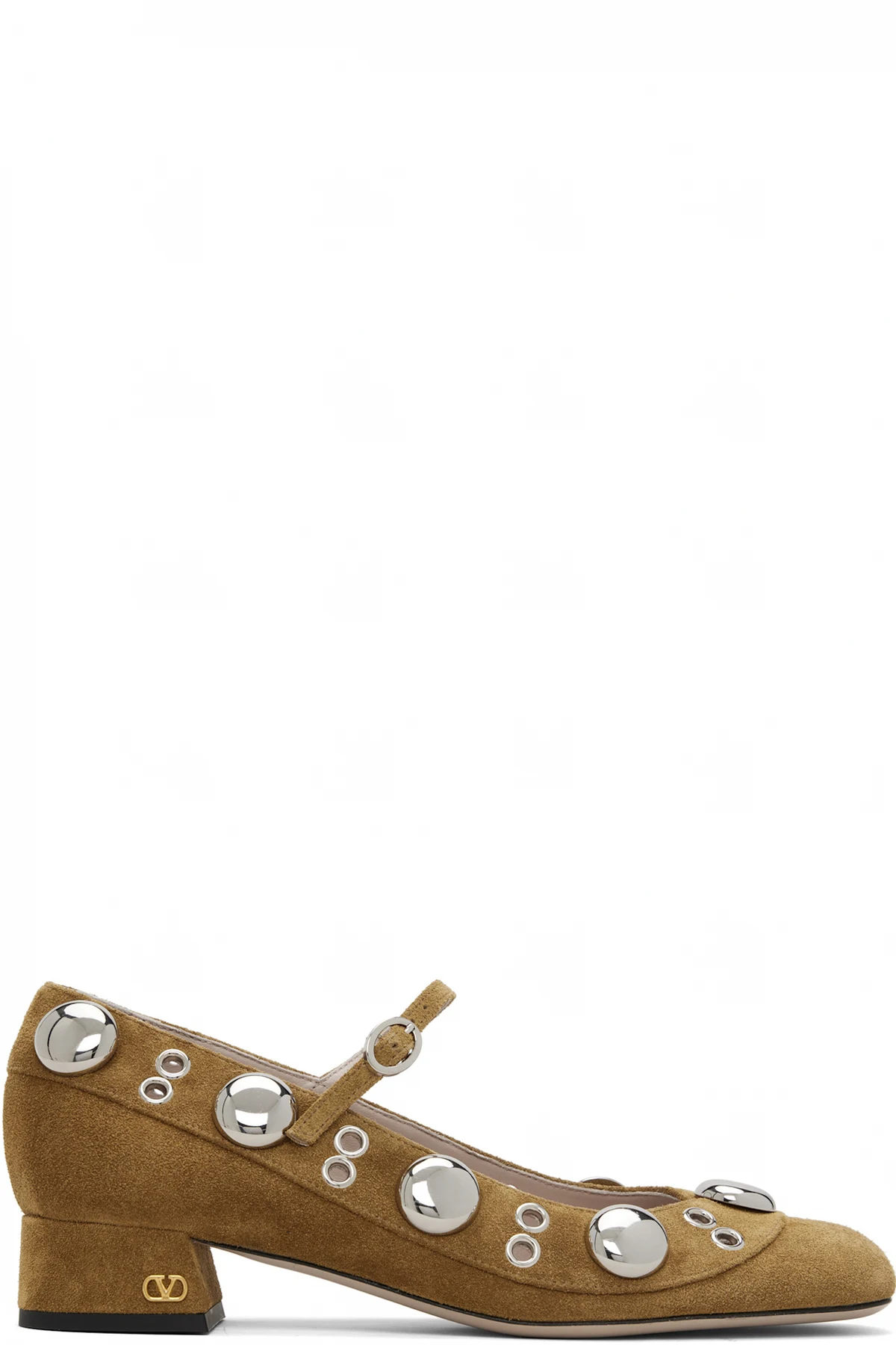 Tan Nellcôte Mary-Jane Heels