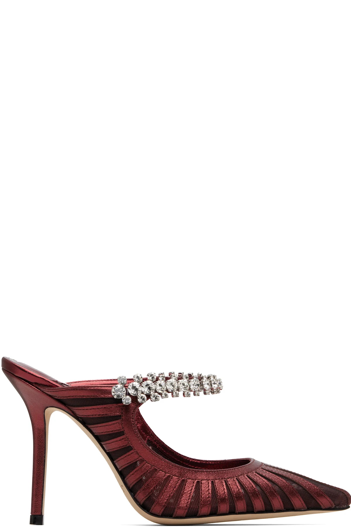 Burgundy Bing 100 Heels