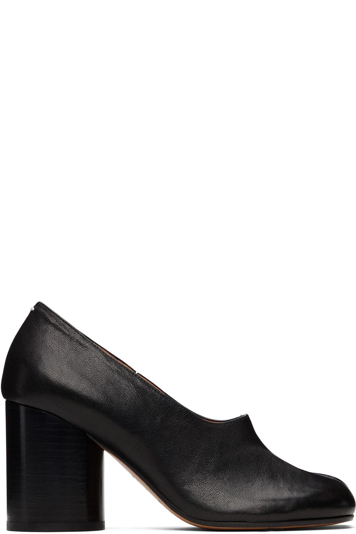 Black Tabi Décolleté Heels