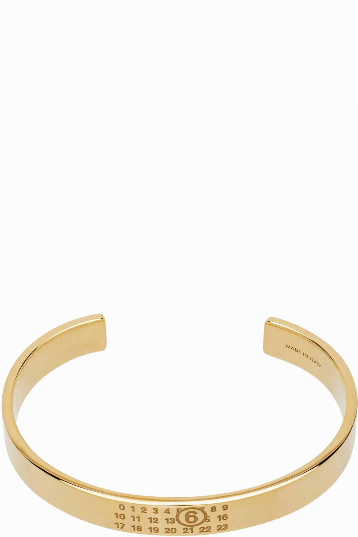Gold Minimal Logo Bracelet