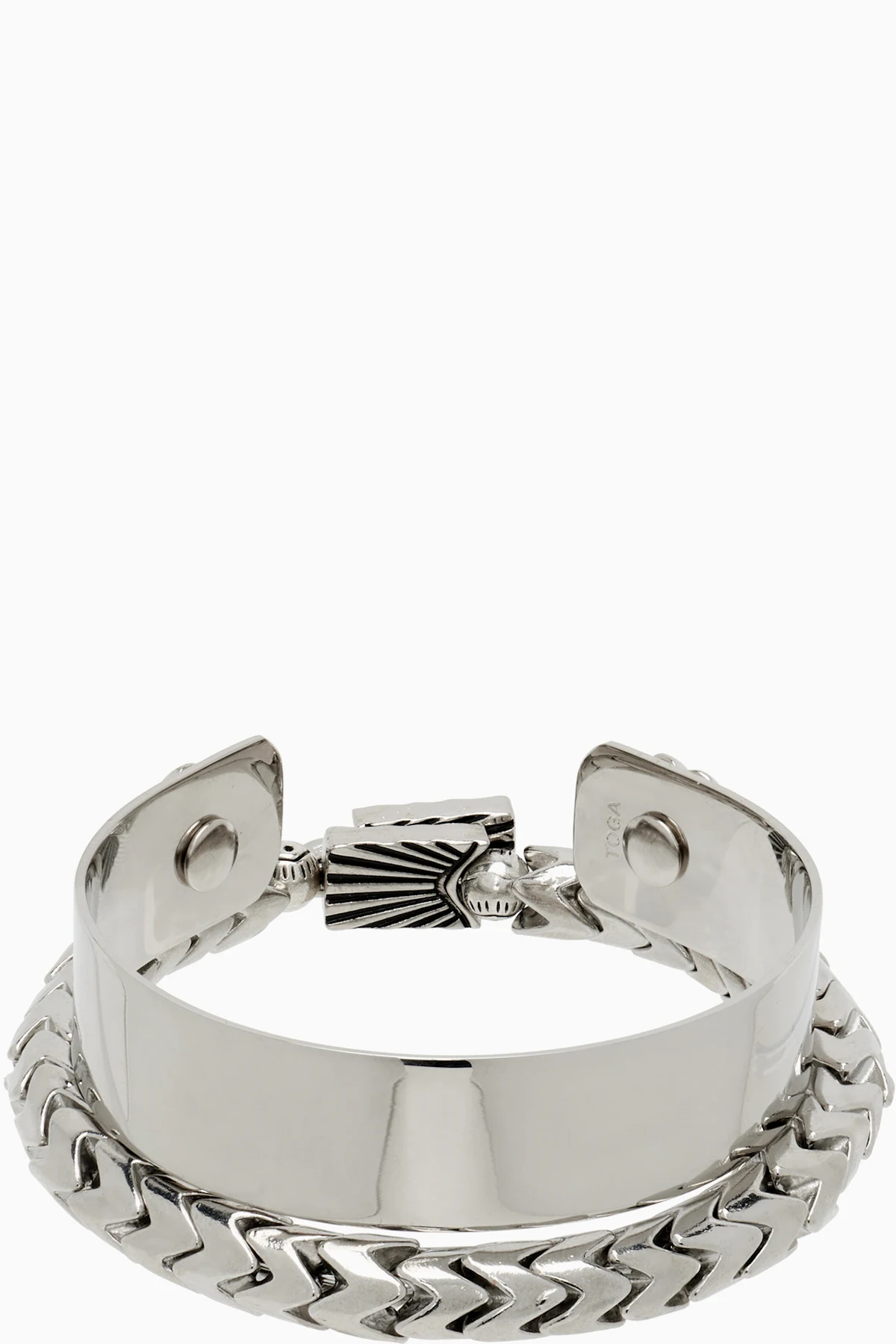 Metal Bangle Bracelets Set