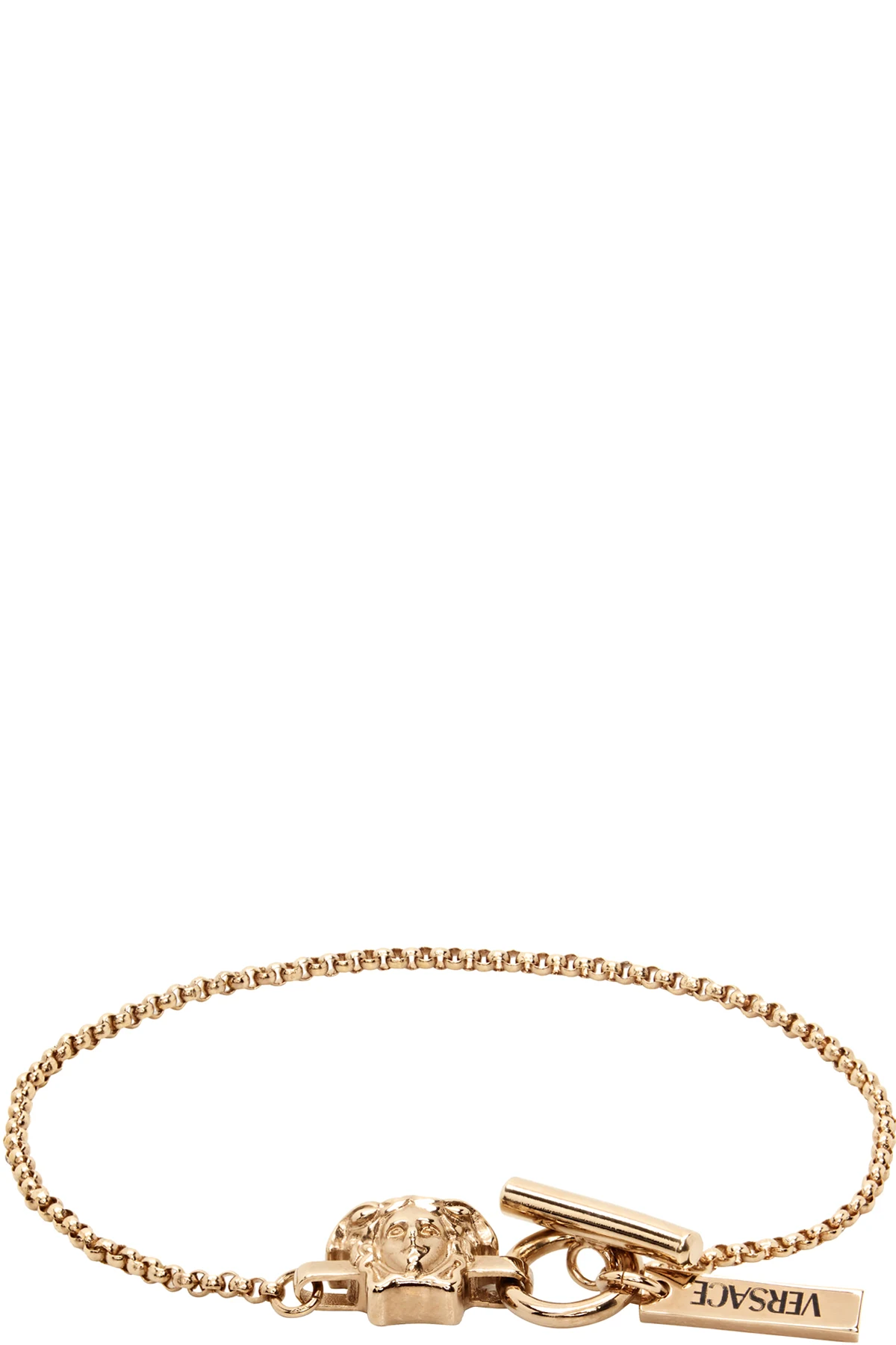 Medusa Rolo Chain Bracelet