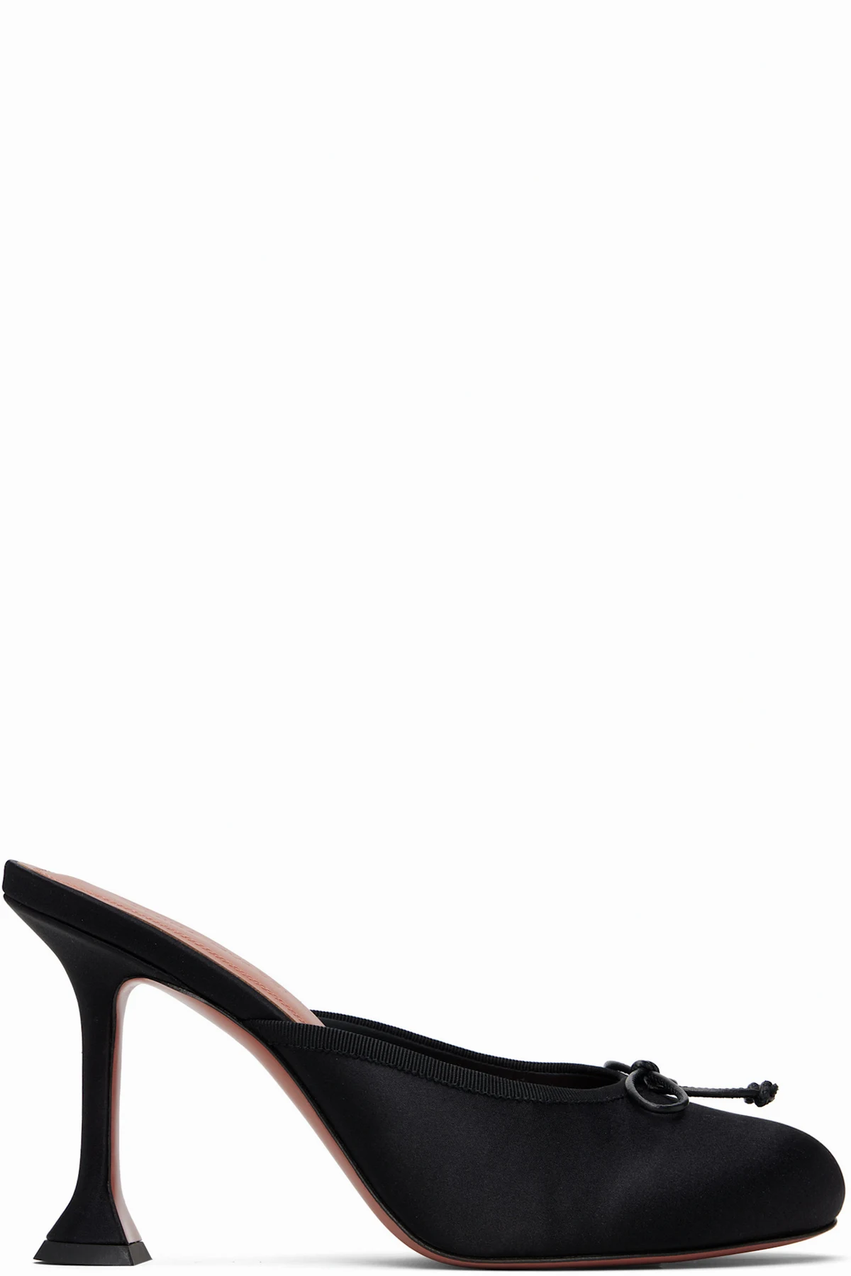 Black Lila Slipper 95 Heels