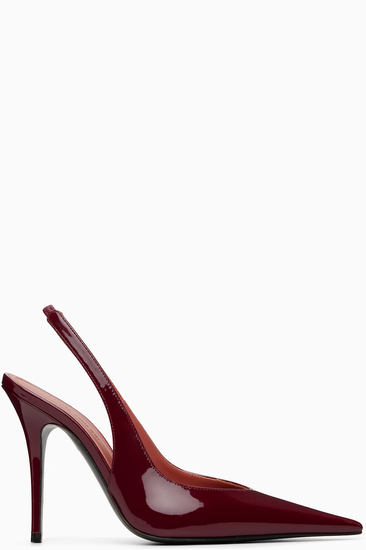 Burgundy Anok 105 Sling Heels