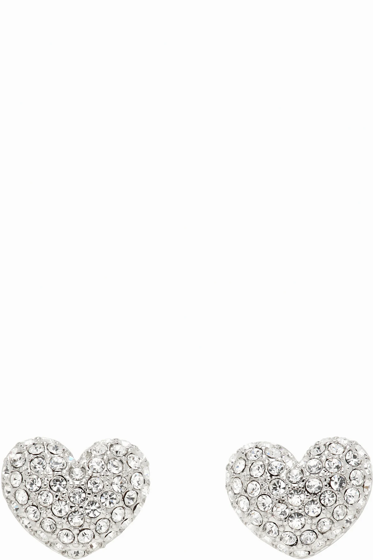 'The Heart' Pave Earrings