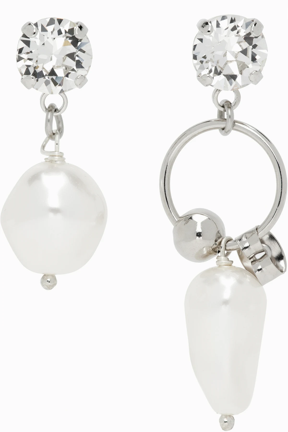 SSENSE Exclusive Stan Crystal Earrings