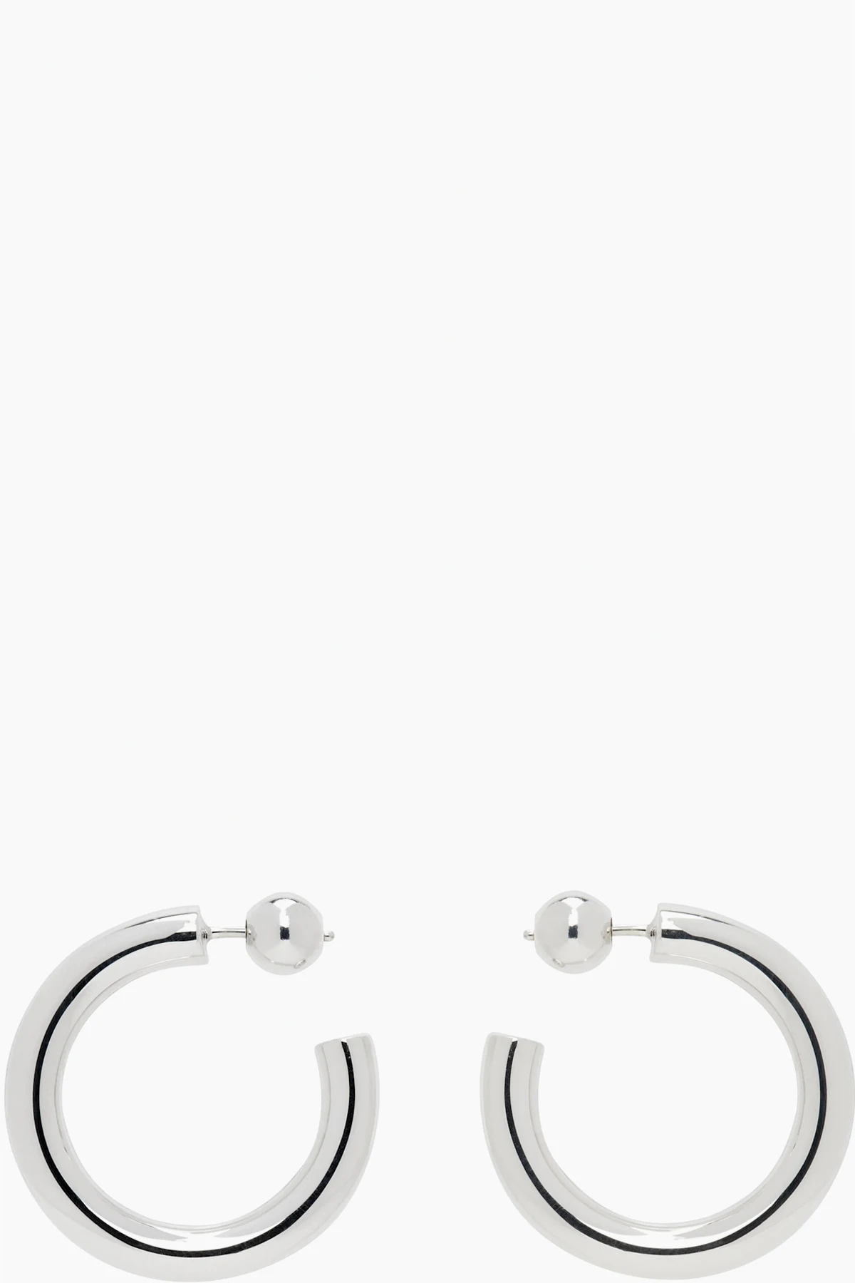 Silver Small Everyday Hoop Earrings