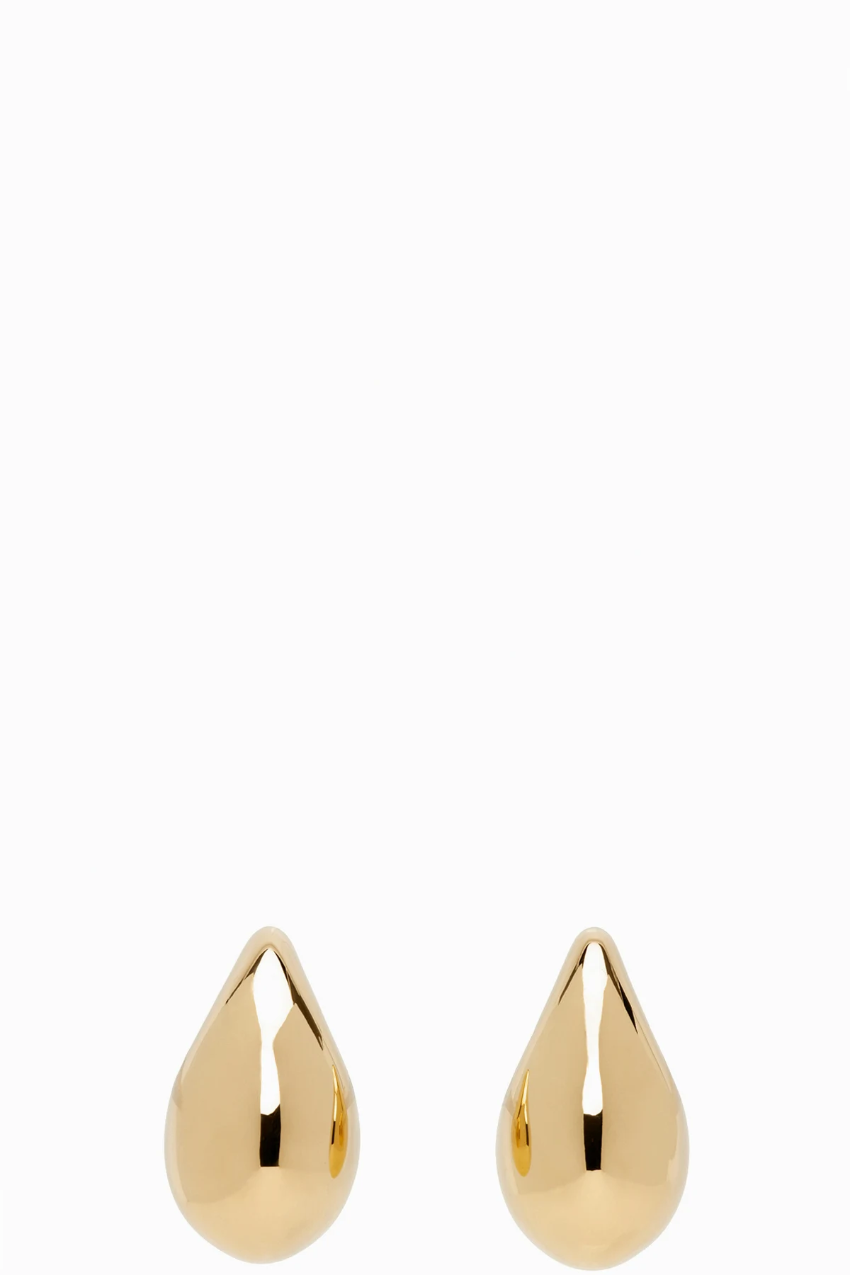 Gold Large Drop Earrings