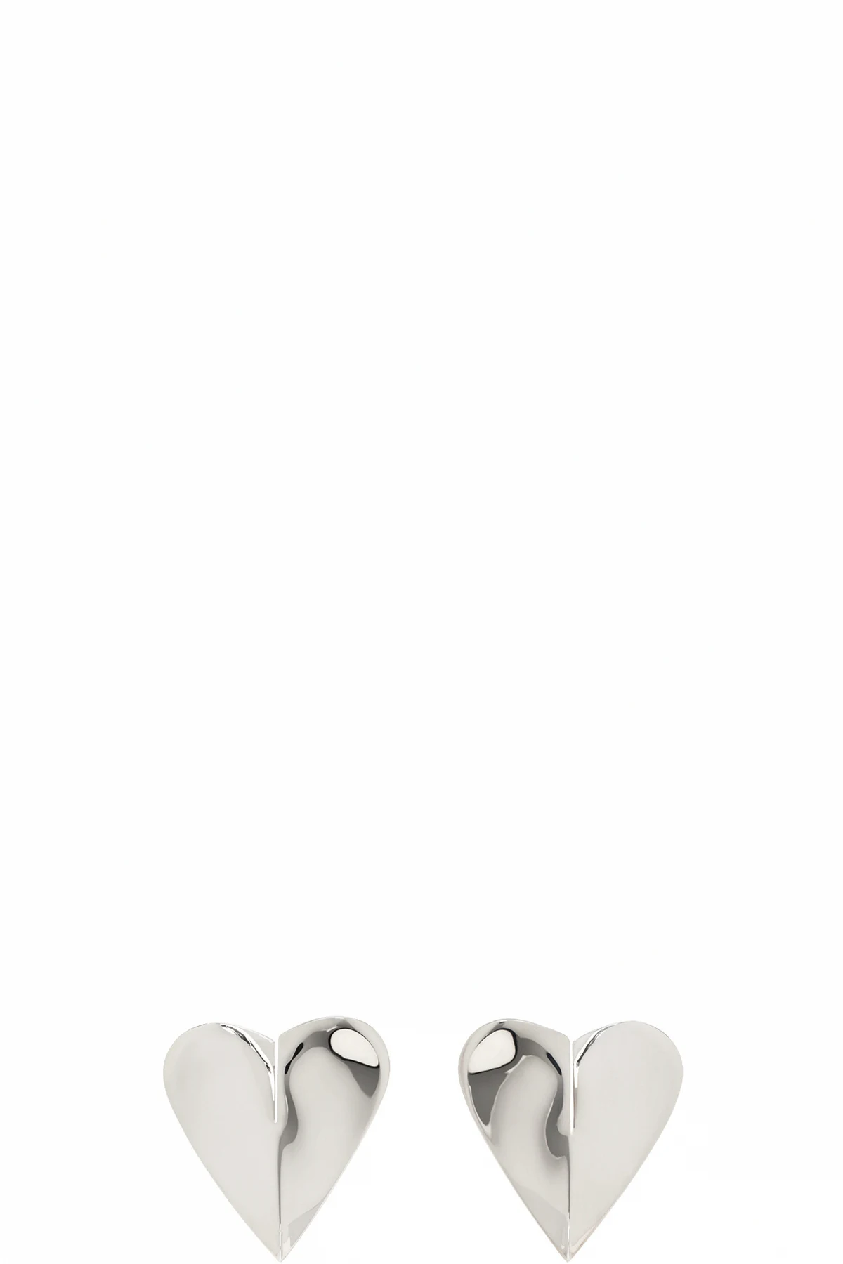 Silver 'Le Cœur' Earrings