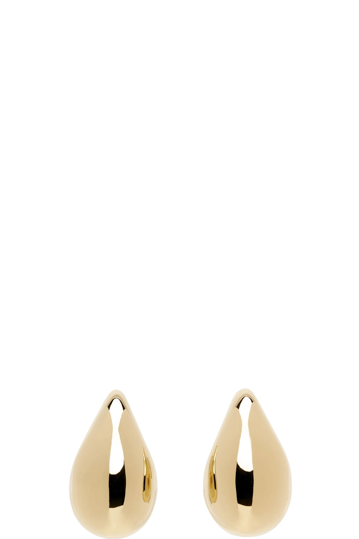 Gold Drop Medium Earrings