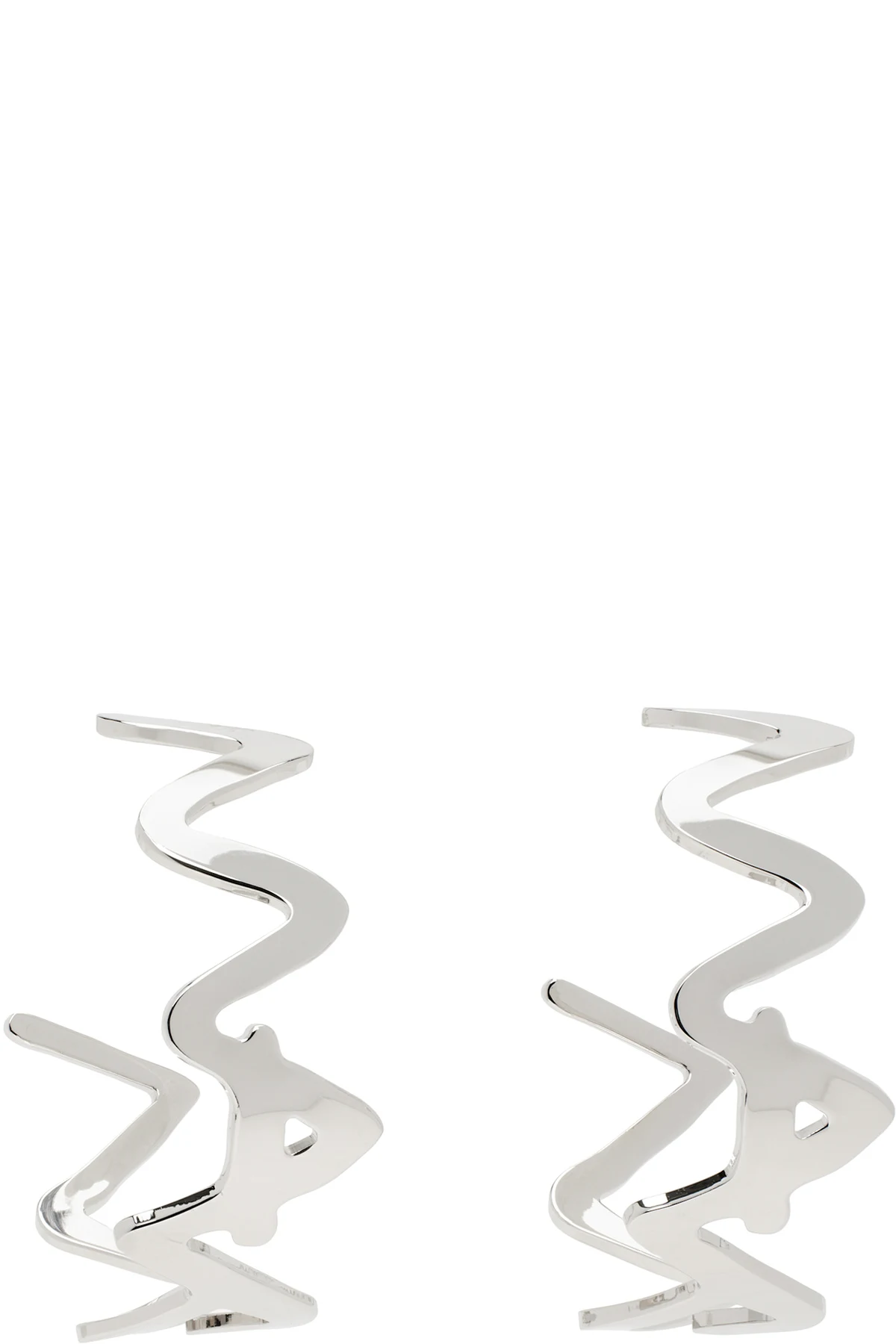 Silver 'Marni' Symbol Earrings