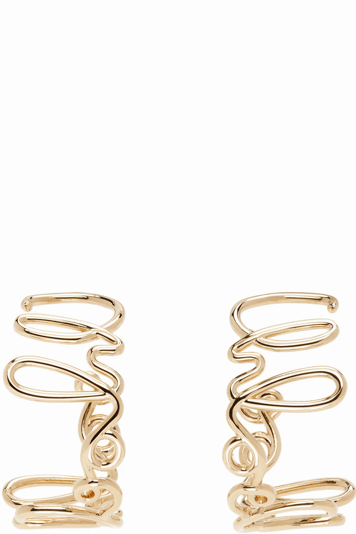 Gold 'The Chloé Iconic Hoop' Earrings