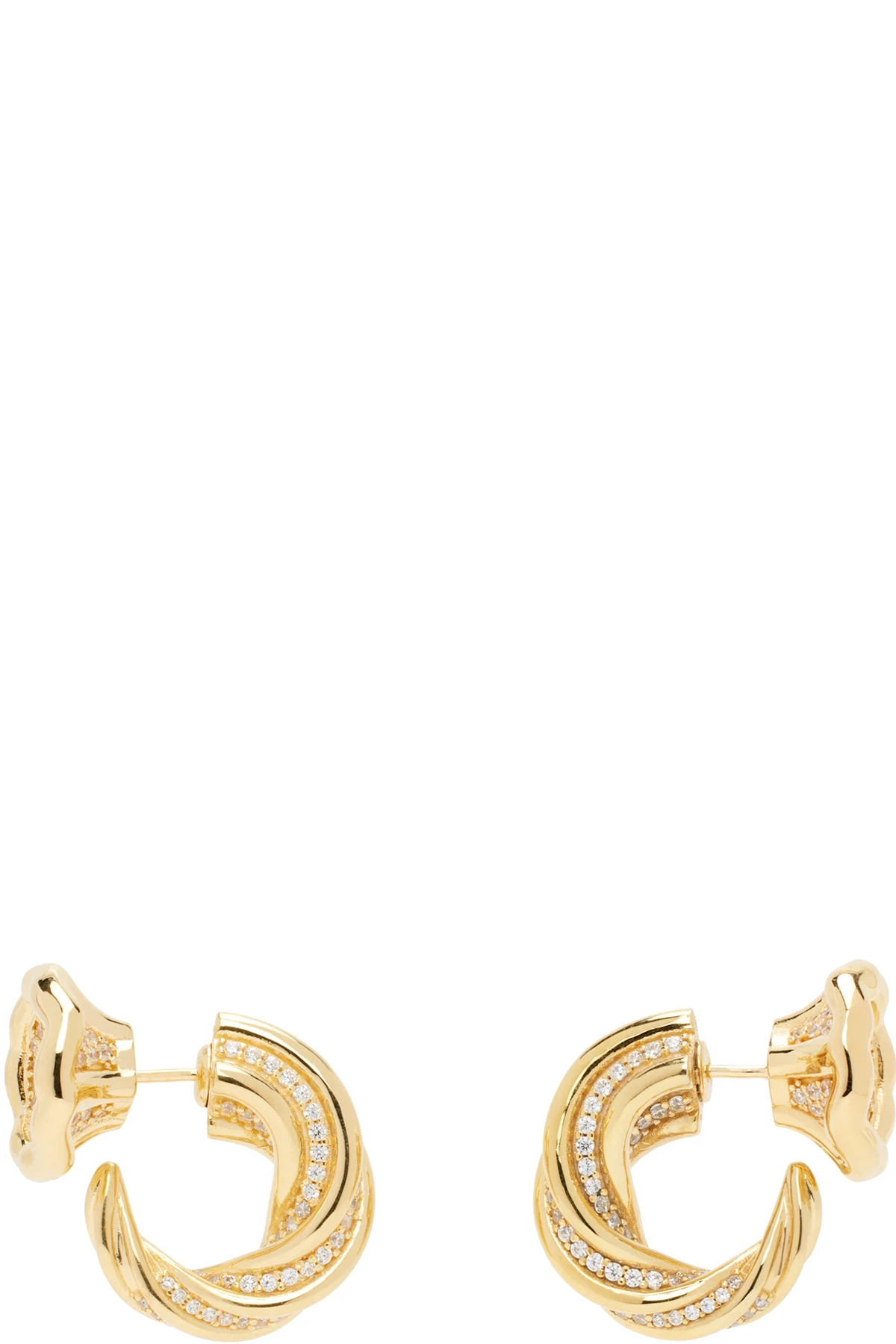 Gold Knot Earrings