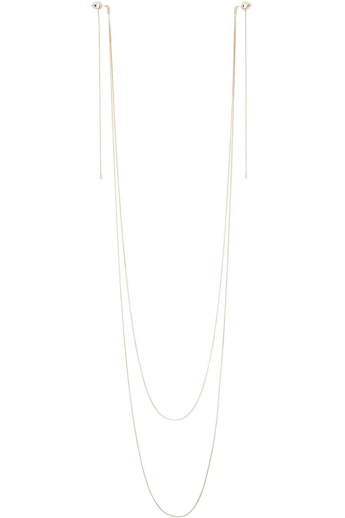 Gold Double Earrings