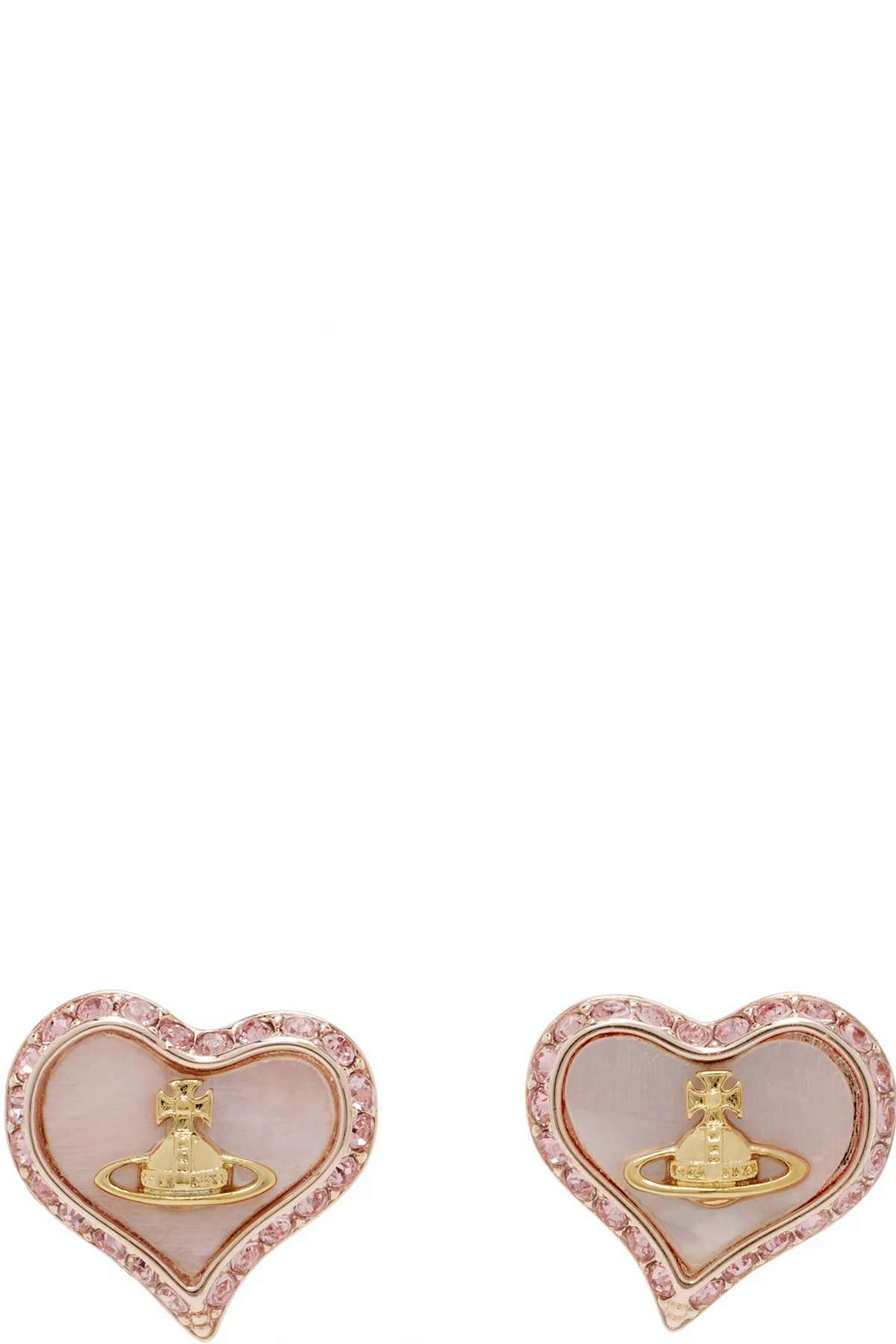 Gold & Pink Petra Earrings