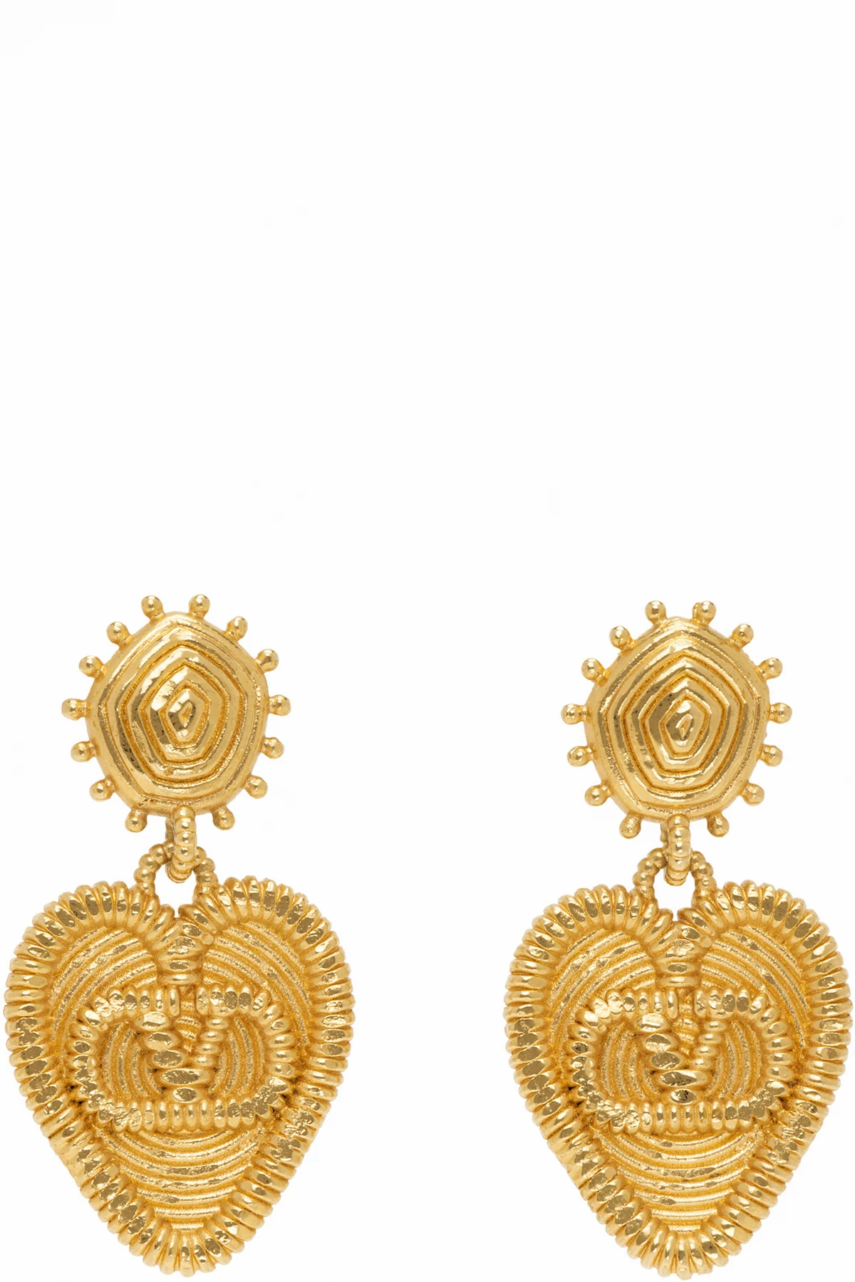 Fil Perdu Metal Earrings