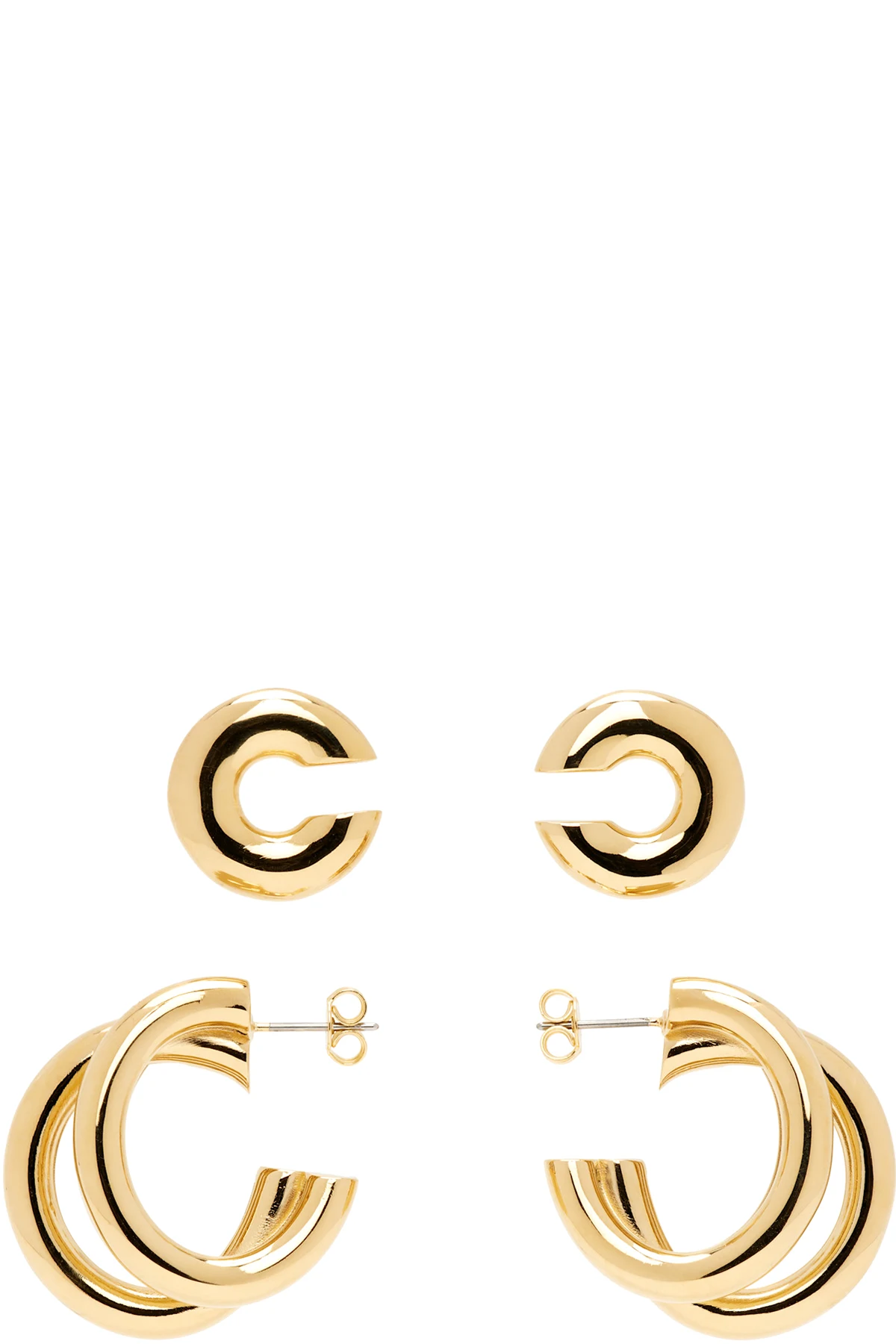 Pin & Cuff Earrings Set