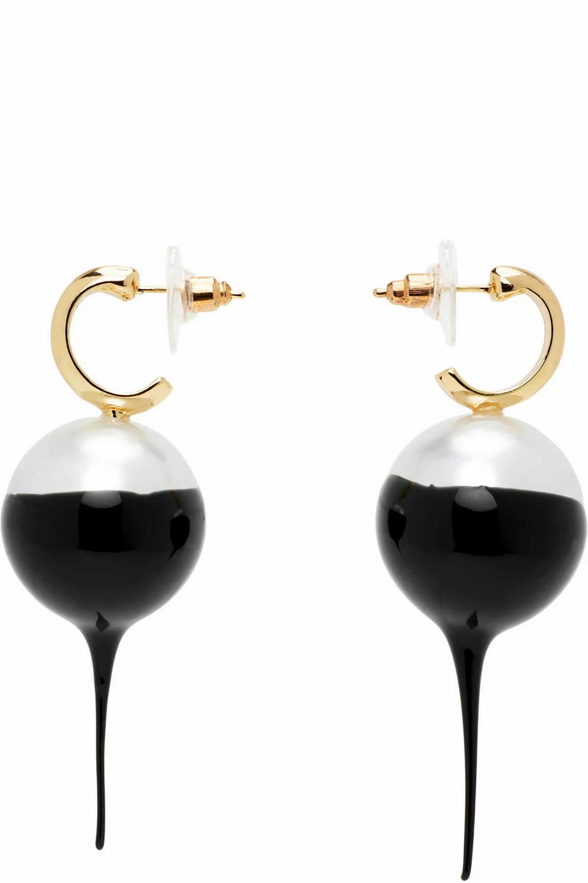 Dipped Pearl Earrings