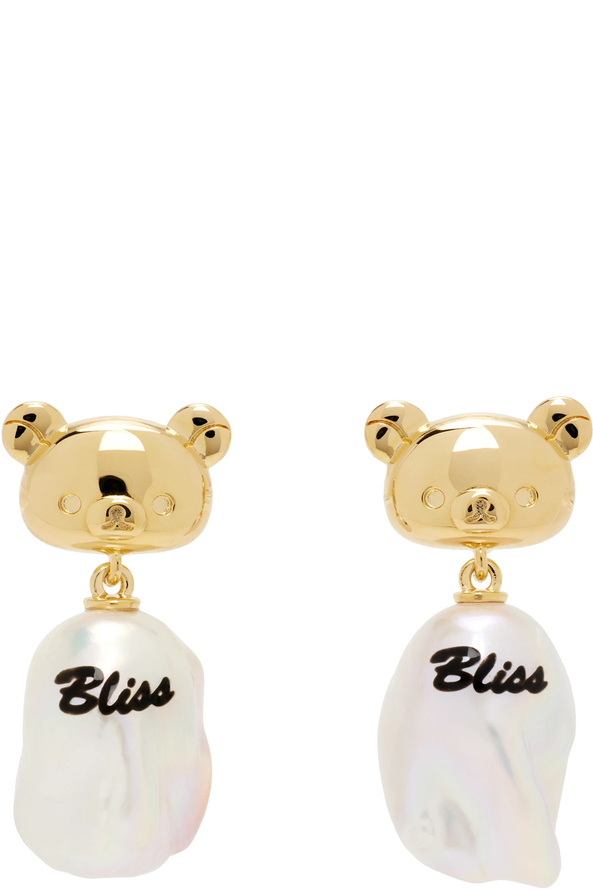 Rilakkuma Edition Bliss Baroque Pearl Earrings