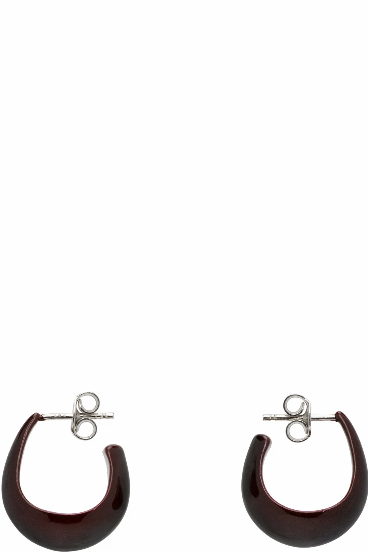 Curved Mini Drop Earrings