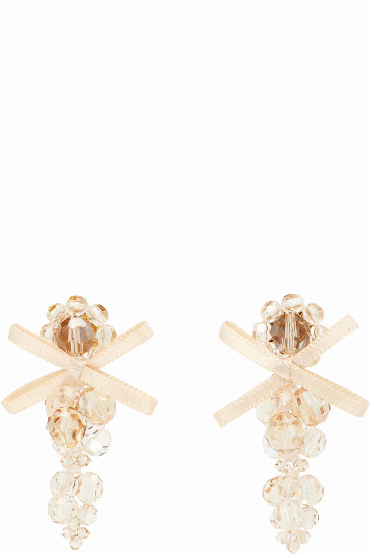 Petite Bow Cluster Earrings