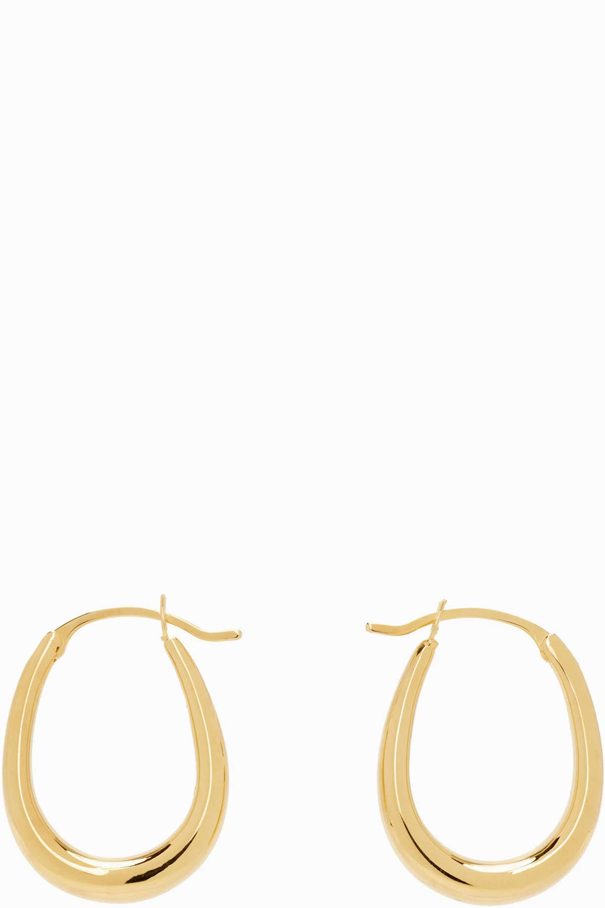 Tiny Egg Hoop Earrings