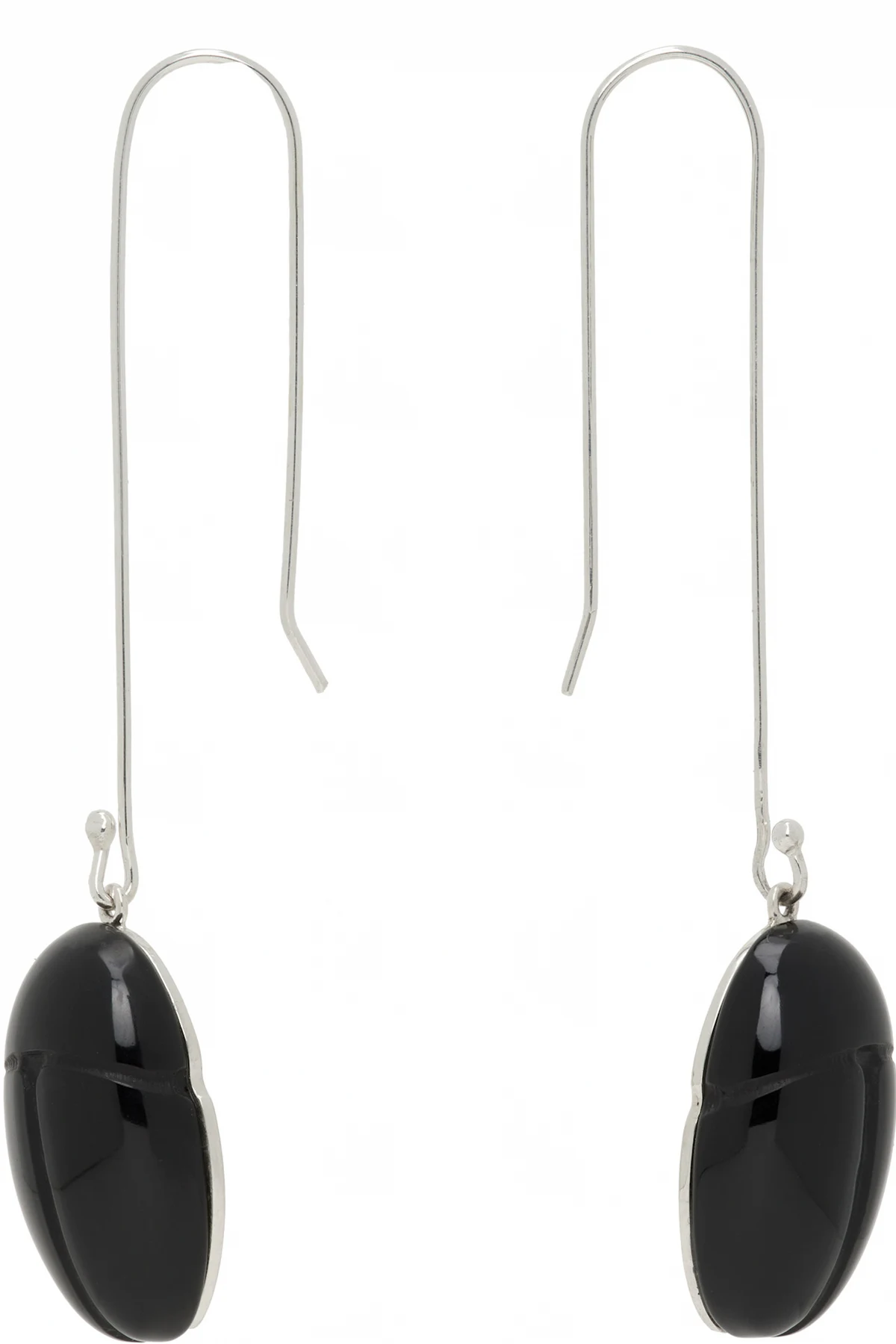 Scarab Drop Earrings