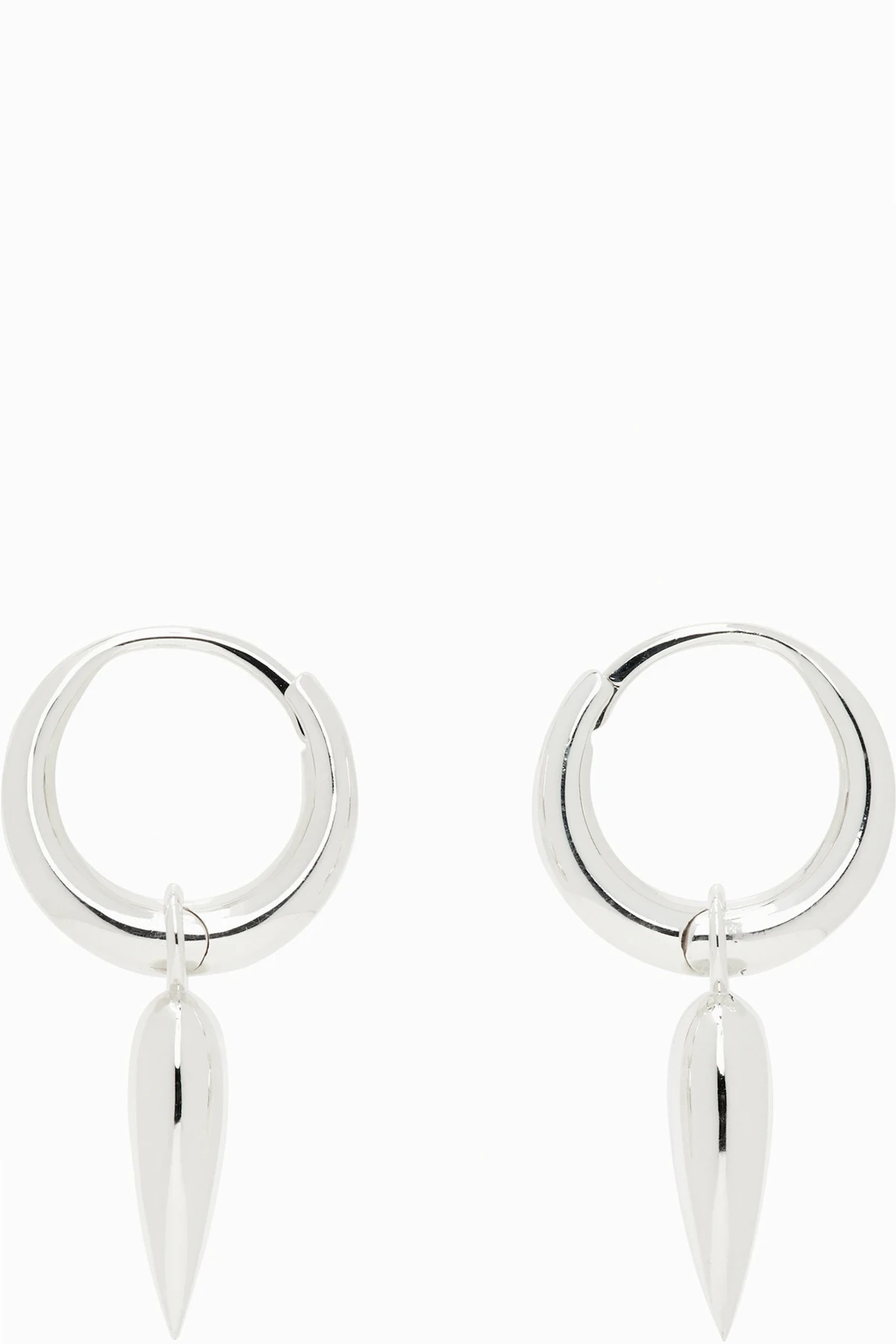 Large Spear Hoop Earrings