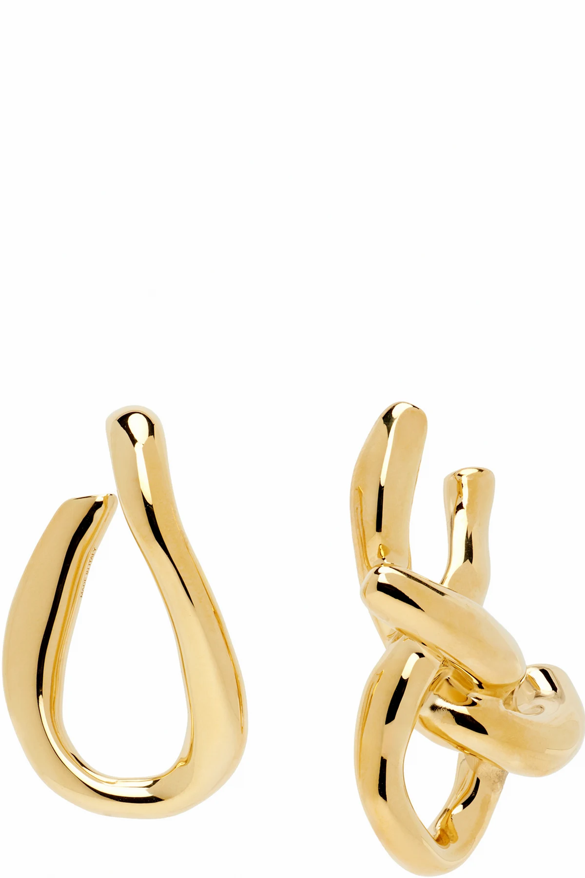 Chain Link Asymmetric Earrings