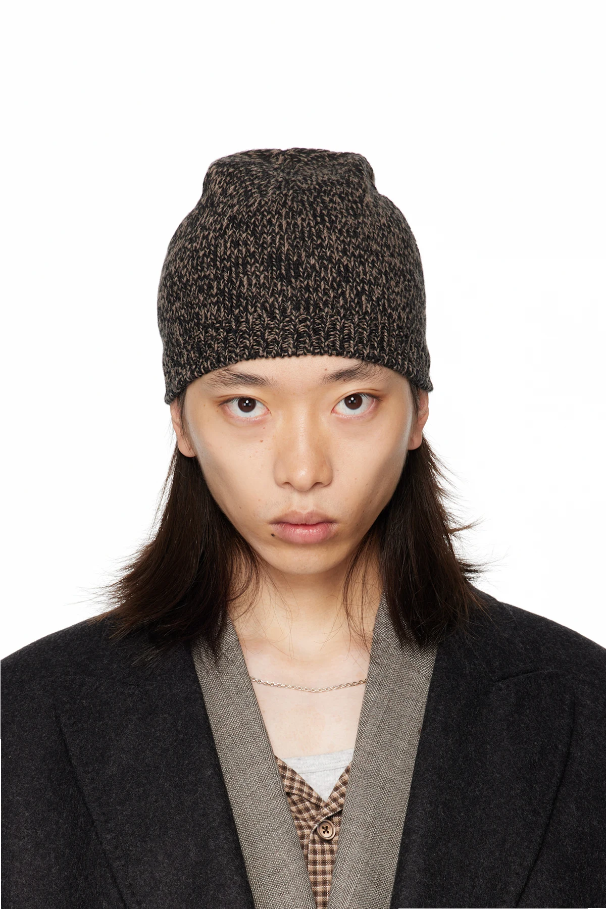 Black & Brown Classic Beanie