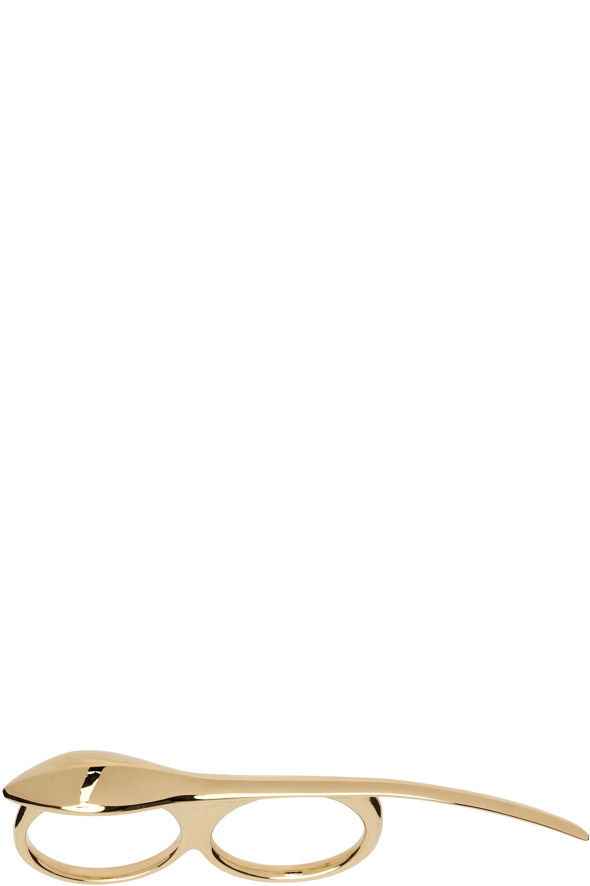 Maple Seed Double Fingers Ring