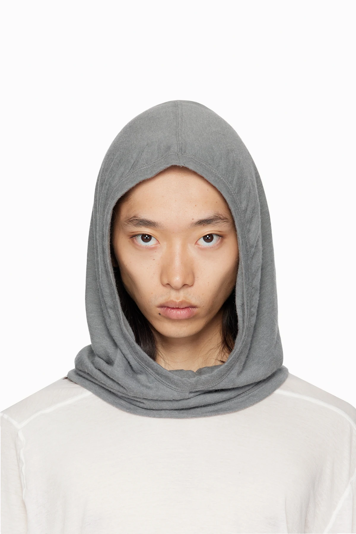 Gray Concordians Knit Hood