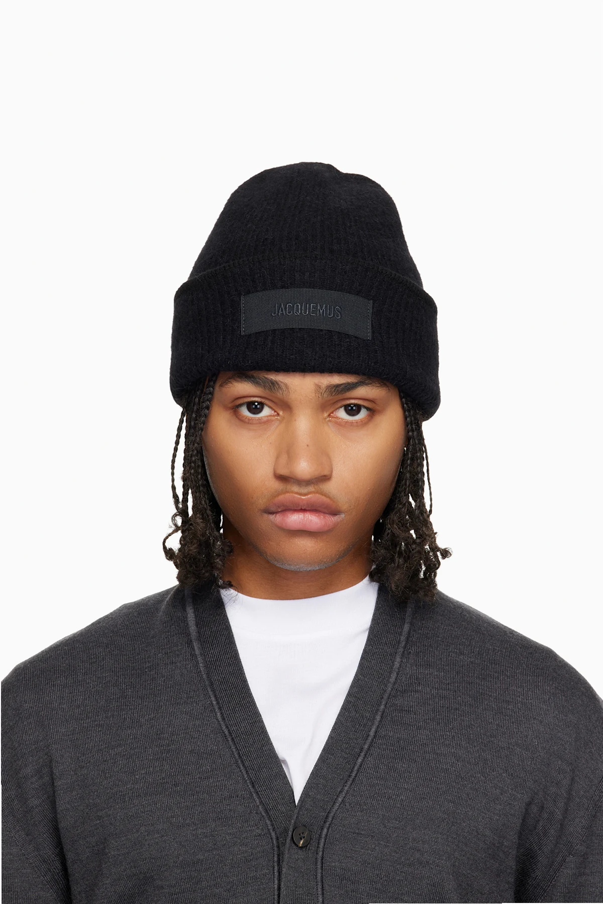 Black La Croisière 'The Gros Grain' Beanie