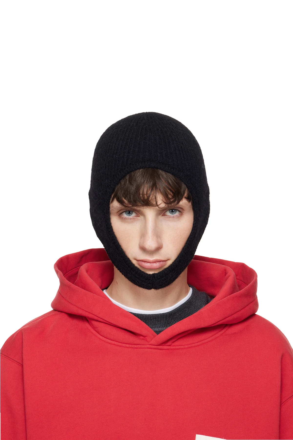 Black 'The Gros Grain' Beanie