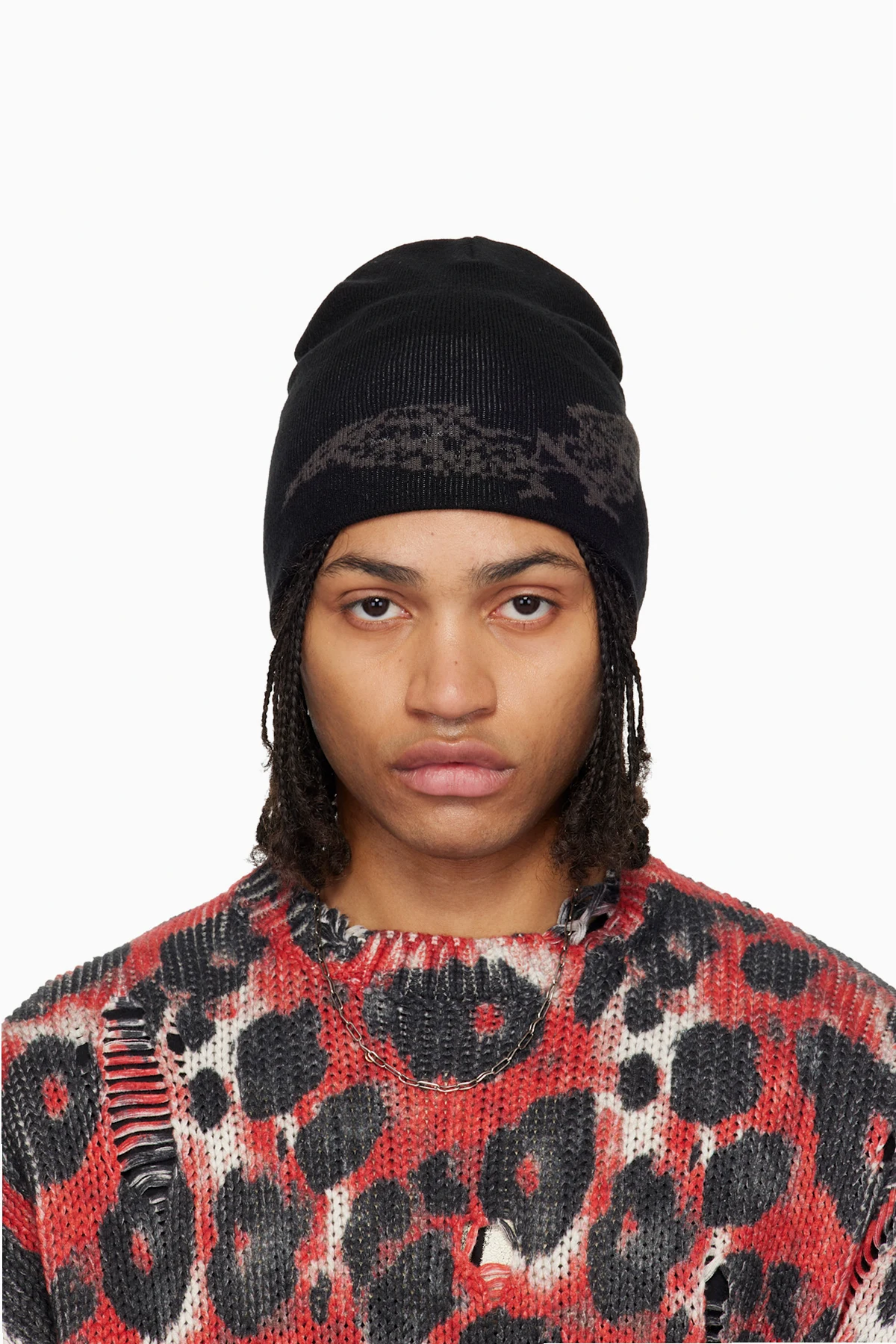 Black Logo Beanie