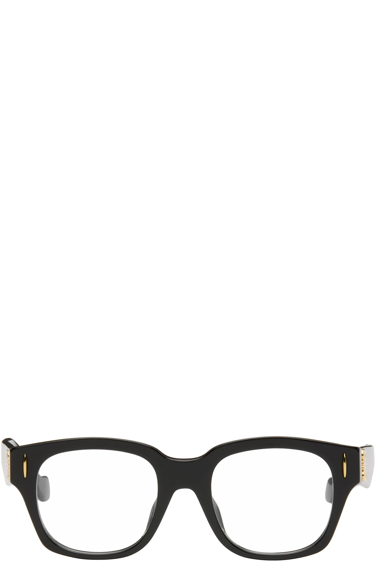 Black Anagram Logo Glasses