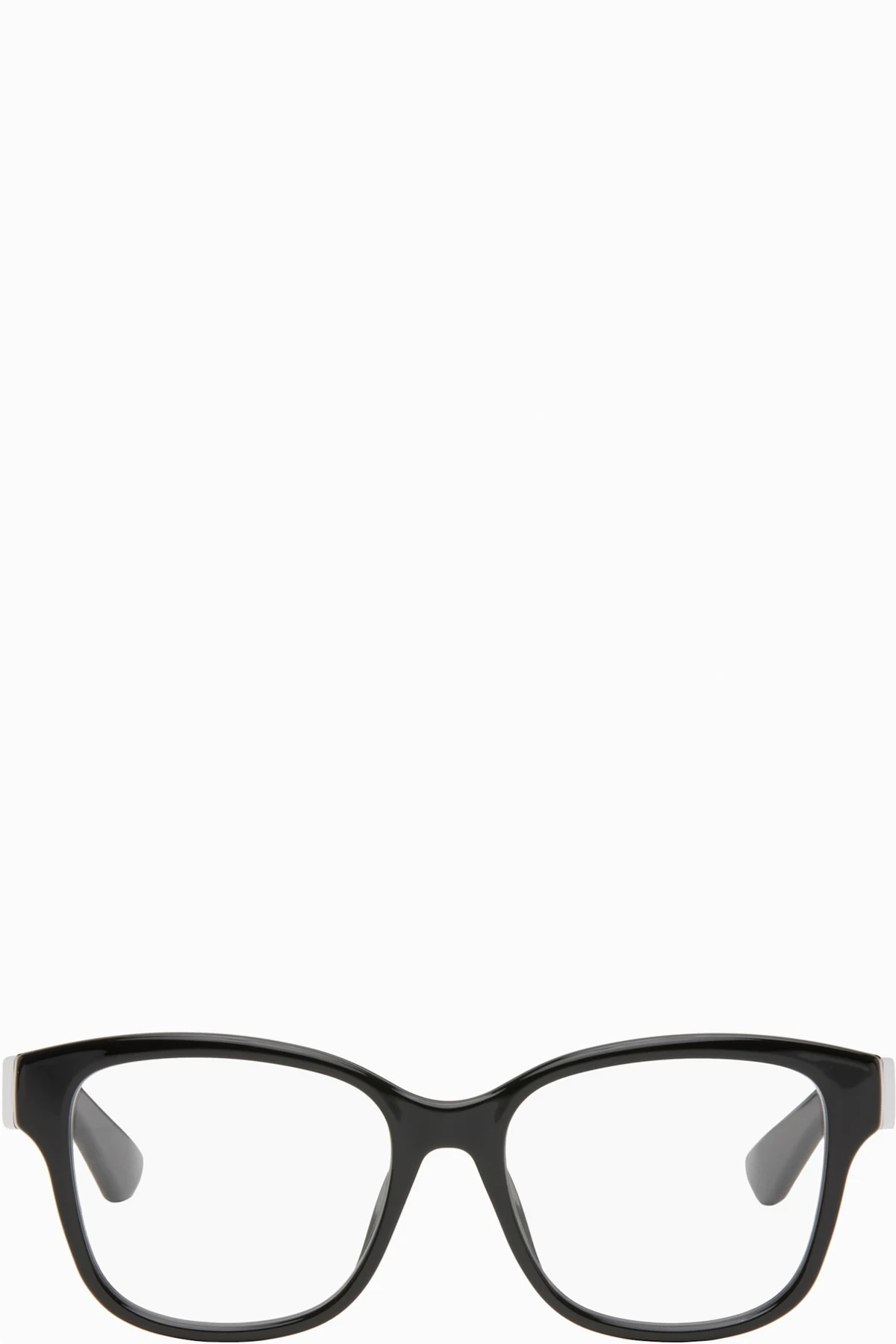 Black Large Square Acetate Glasses