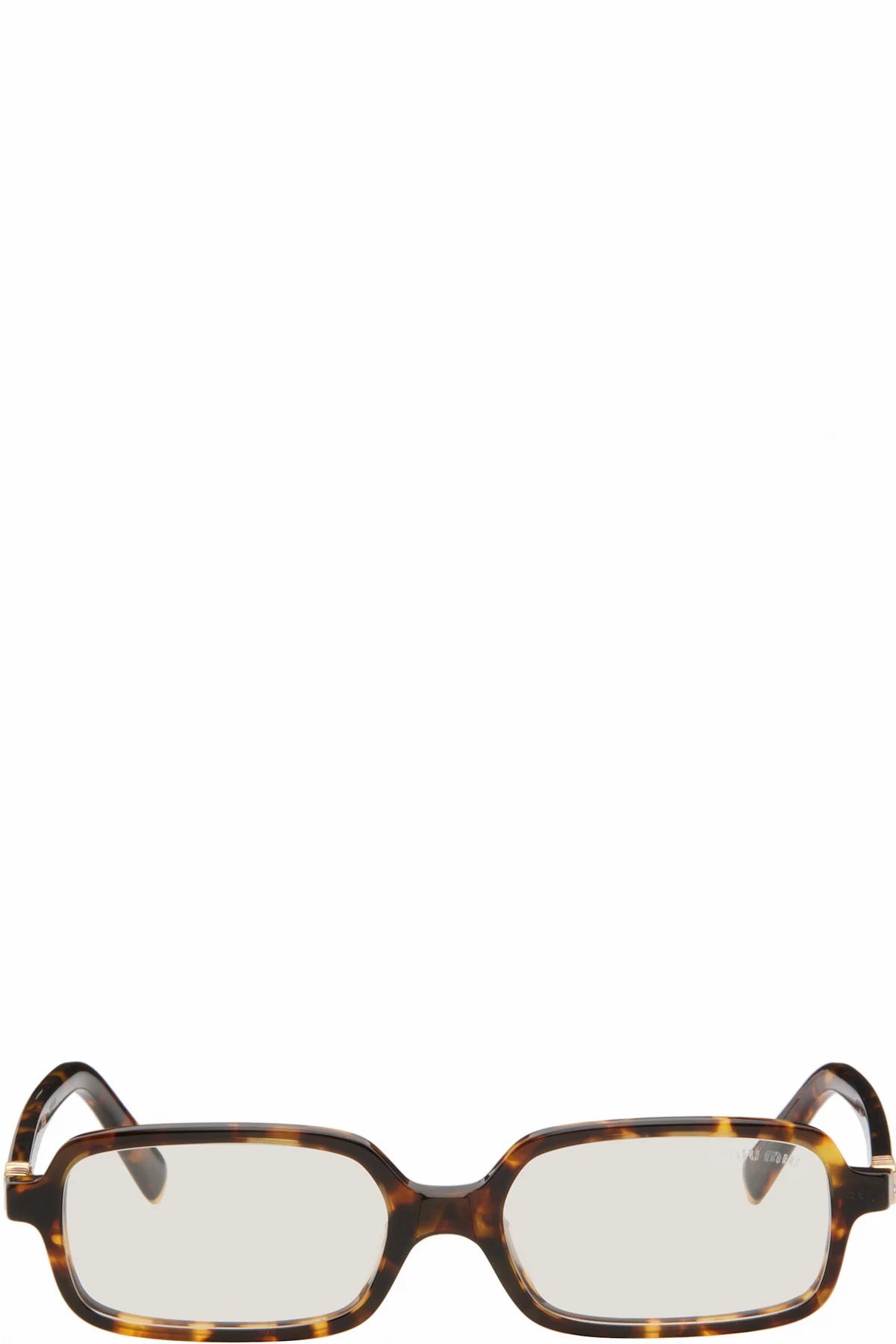 Brown Miu Regard Blue Light Glasses