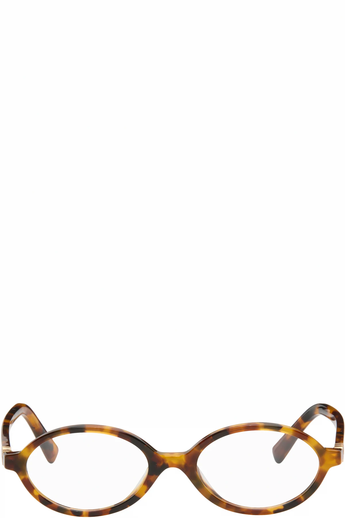 Brown Miu Regard Glasses
