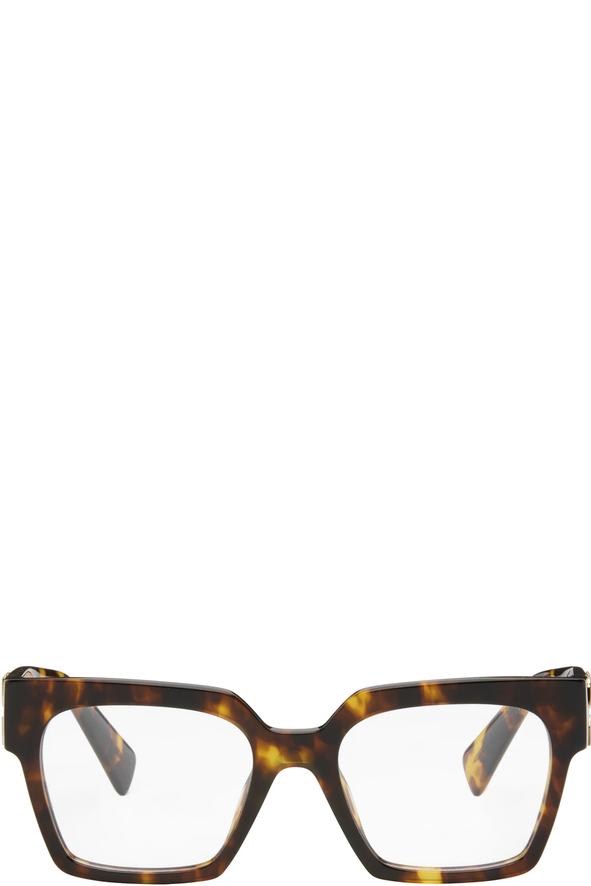 Brown Miu Glimpse Glasses