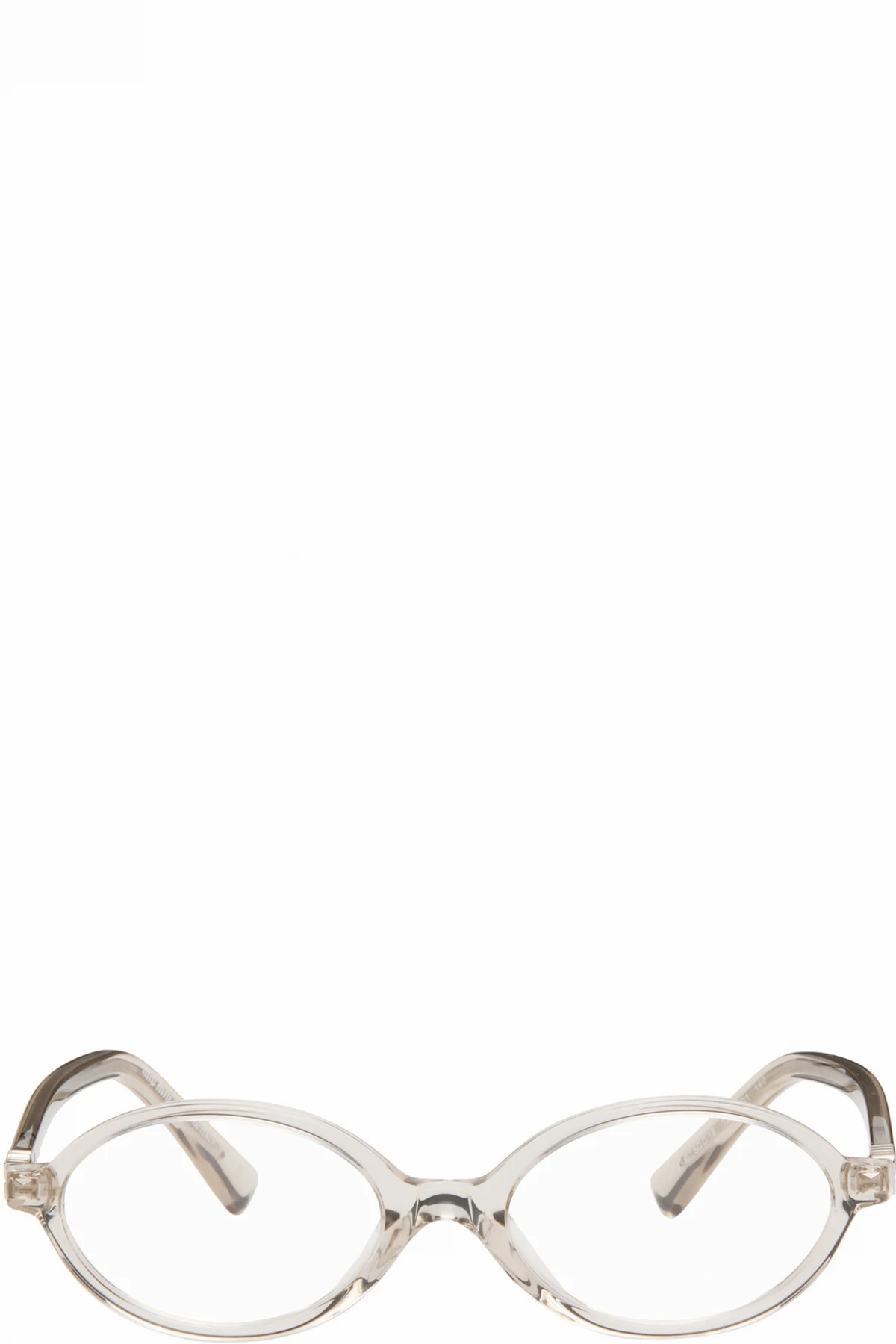 Transparent Miu Regard Glasses